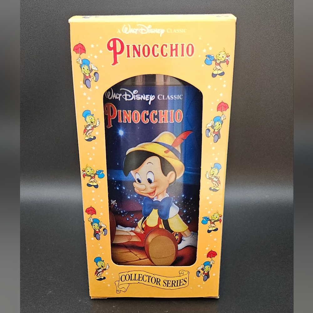 Burger King Walt Disney Classic Collector Series Pinocchio Cup in Box